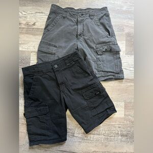 BUNDLE! Wrangler Cargo Shorts! Size 30!